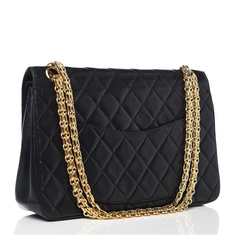 chanel flap bijoux chain lambskin|CHANEL Lambskin Quilted Medium Double Flap Bijoux Chain .